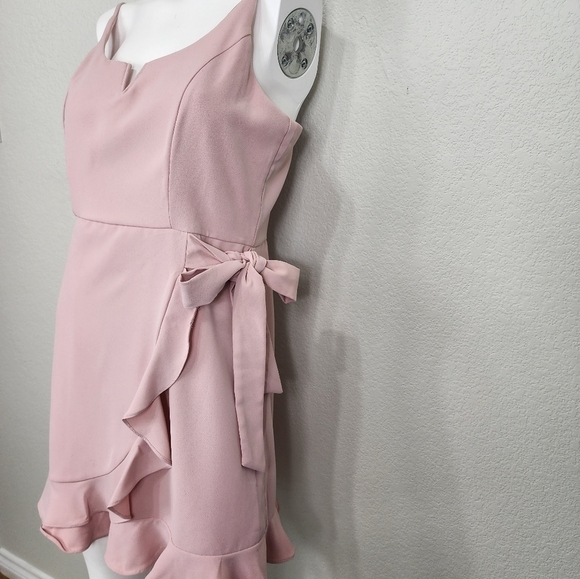 NWT She + Sky Pink Romance Ruffle Hem Size M - Picture 8 of 11